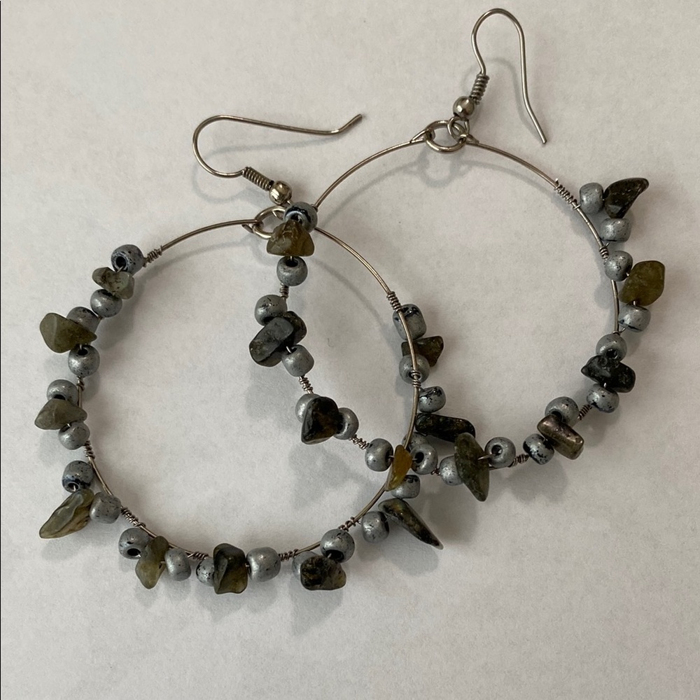 Beachy Hoop Earrings
